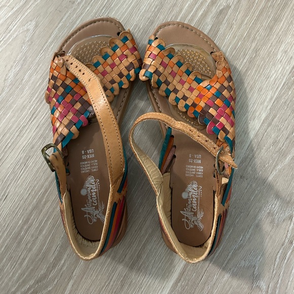 huarache style sandals purchased on Etsy. - Picture 2 of 2